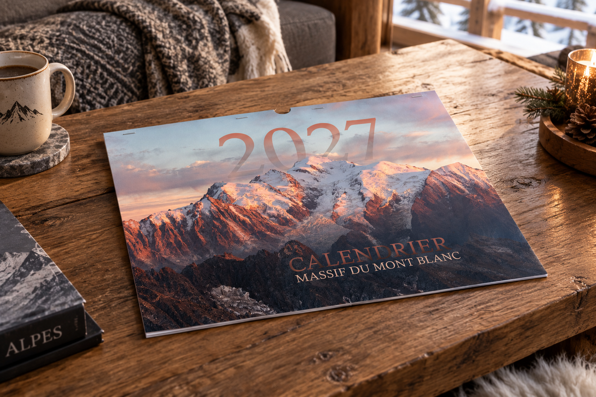 Calendrier 2027 - Massif du Mont Blanc