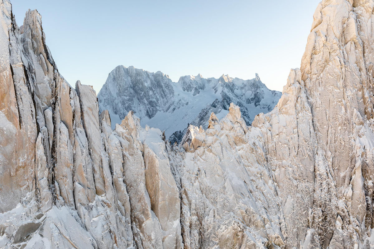Intimist view on Grandes Jorasses