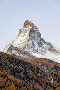 Last glimmer, on a winter evening, over the Verte and the Drus